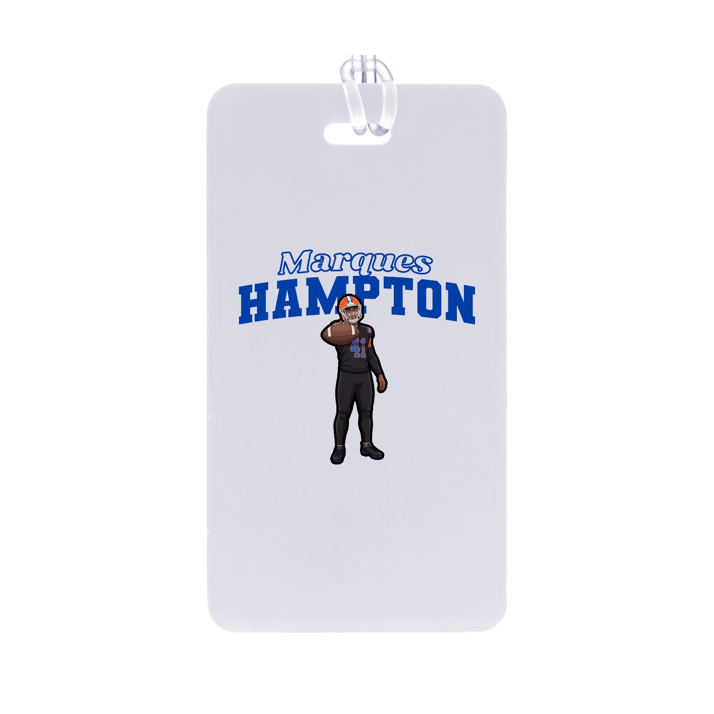 Bag Tag — Name Arch in Classic
