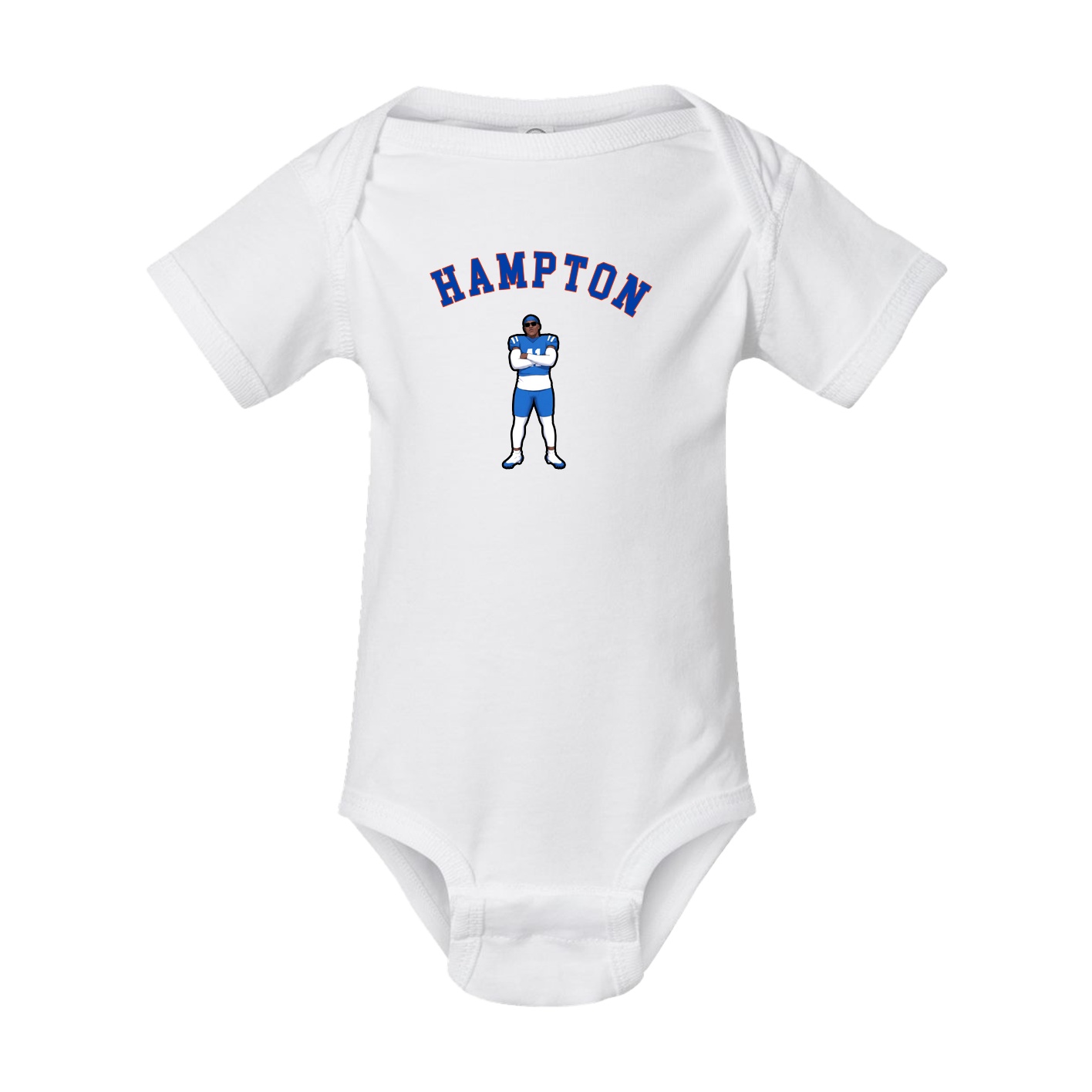 Baby Onesie — Shirsey Arch in White