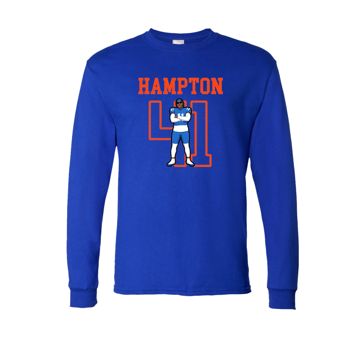 Long Sleeve Tee — Shirsey in Royal