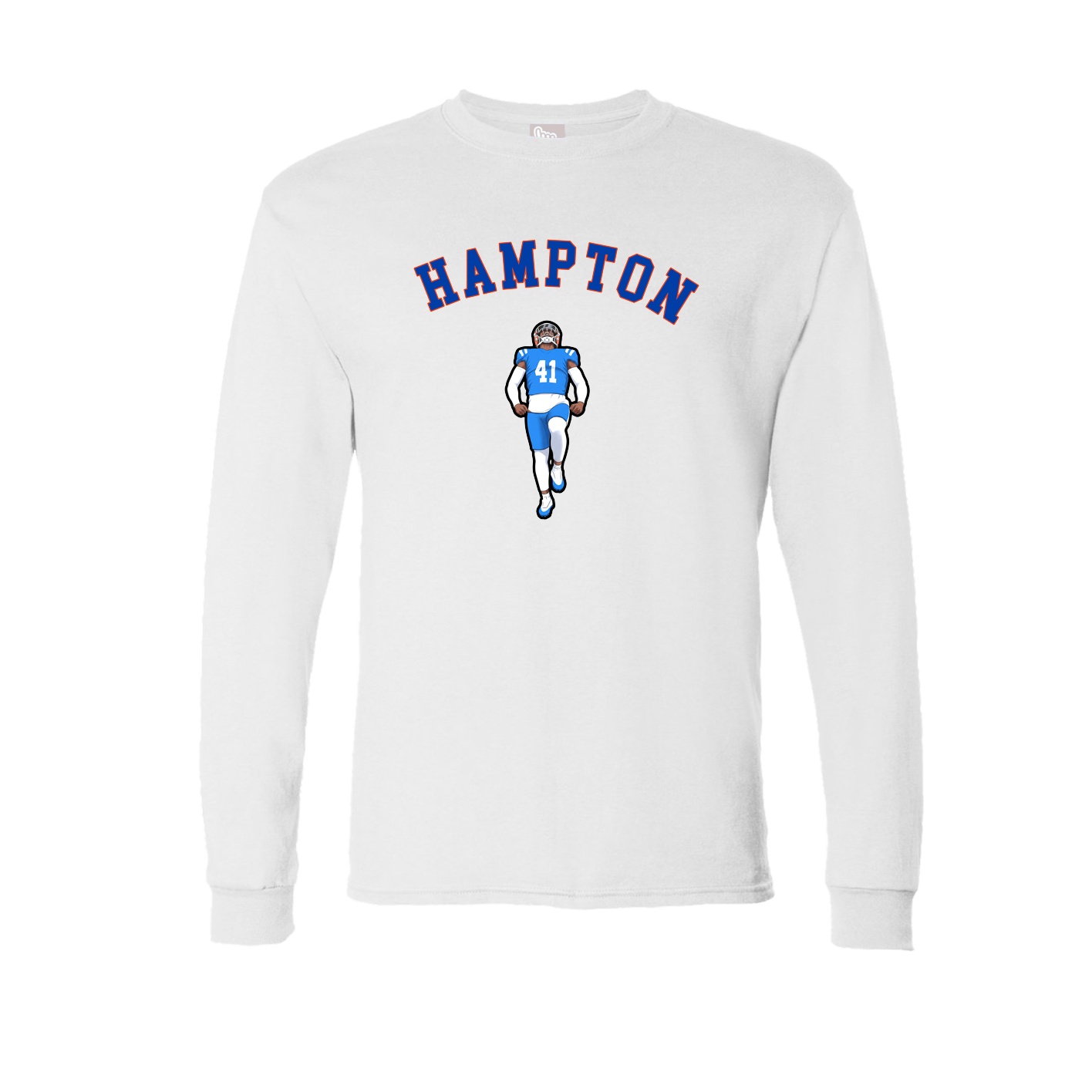 Long Sleeve Tee — Shirsey Arch in White