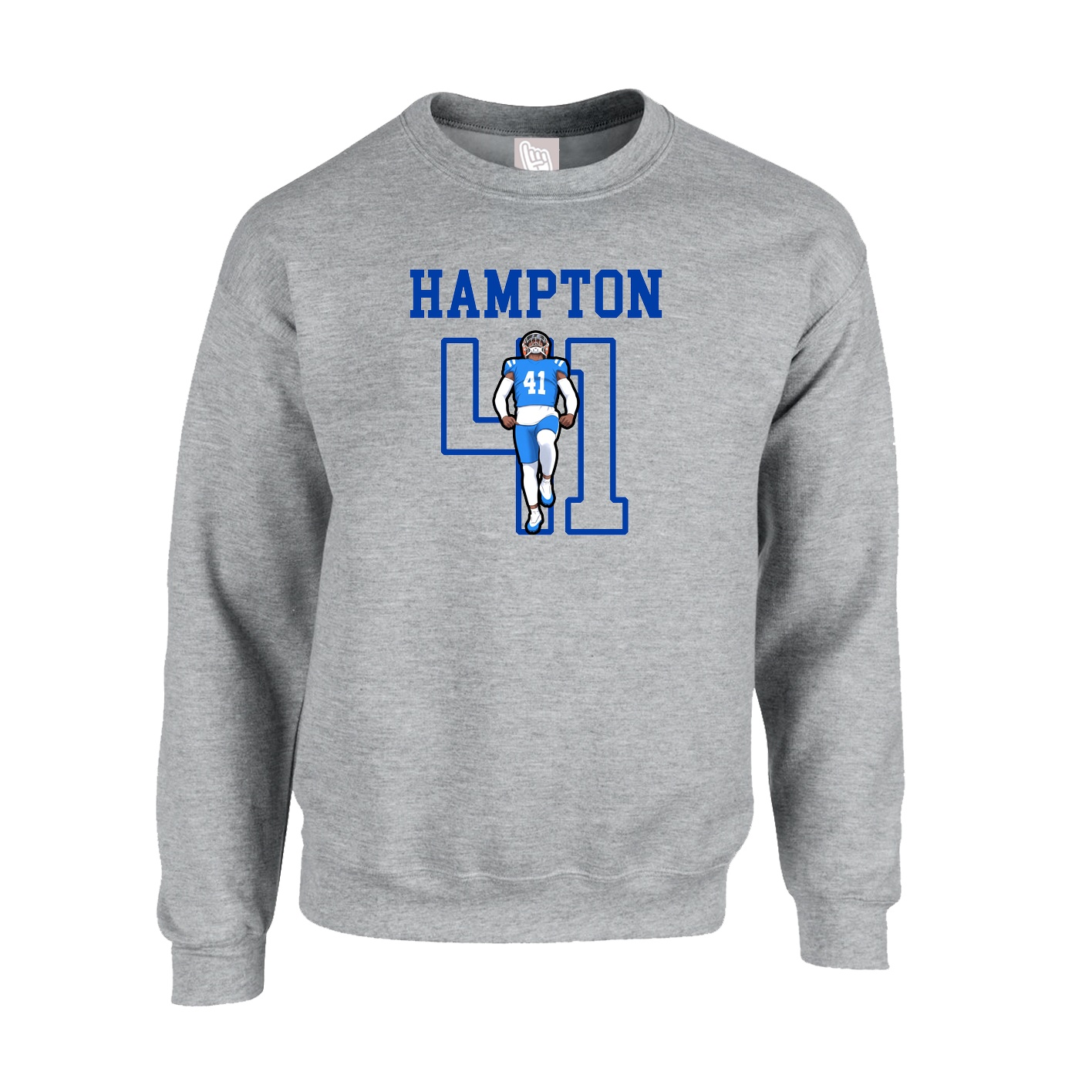 Fleece Crew — Shirsey in Grey