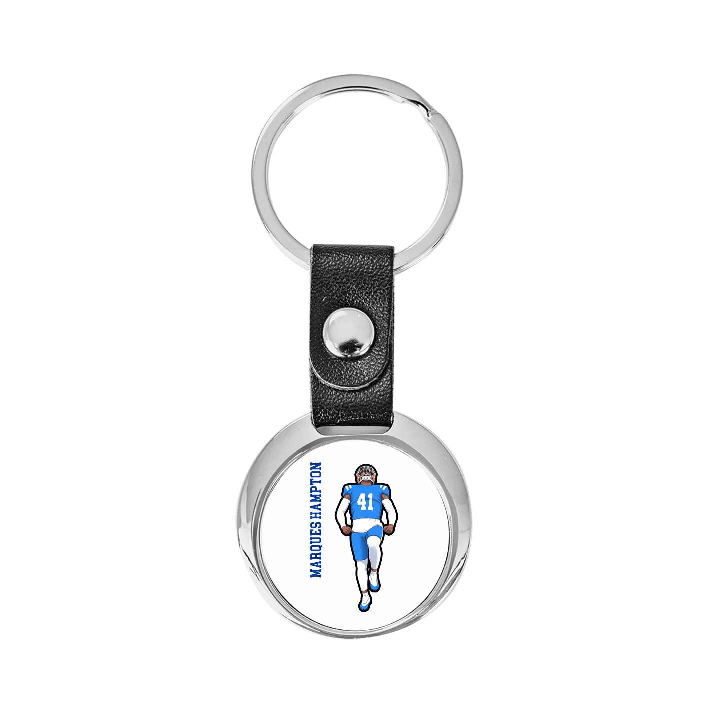 Key Chain — Name Vertical in Classic