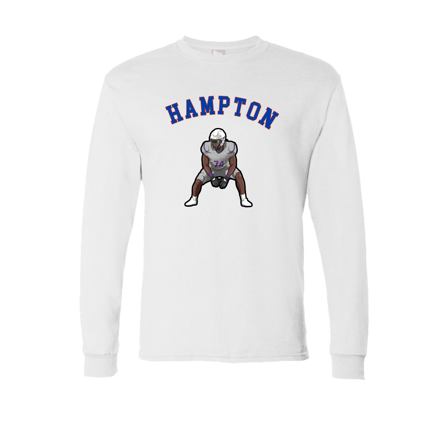 Long Sleeve Tee — Shirsey Arch in White