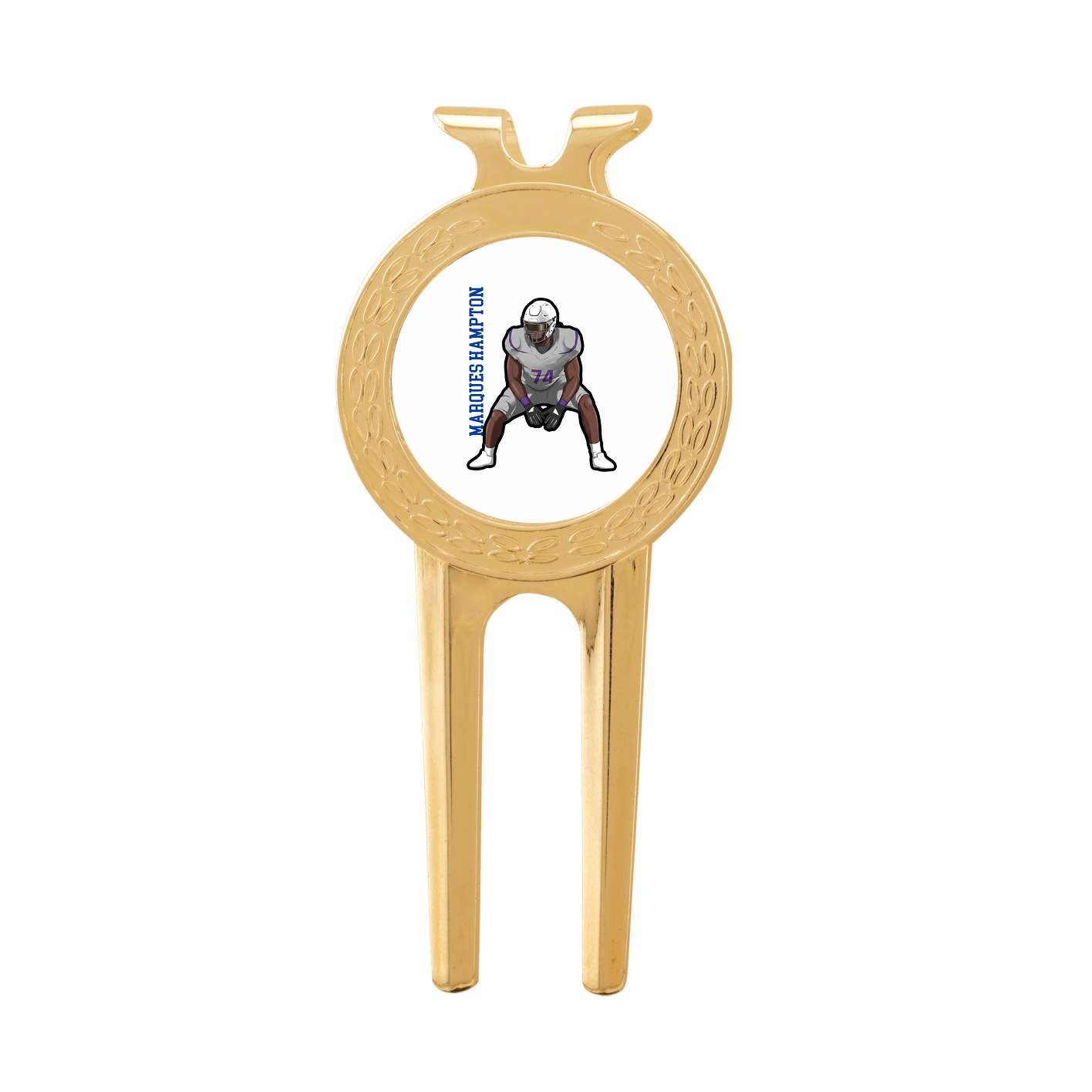 Divot Tool with Ball Marker — Name Vertical in Classic