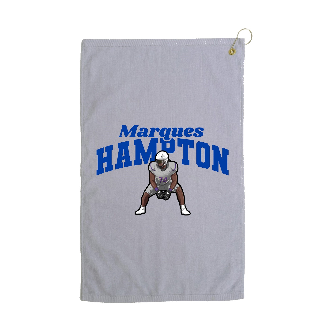 Golf Towel — Signature Arch in Grey
