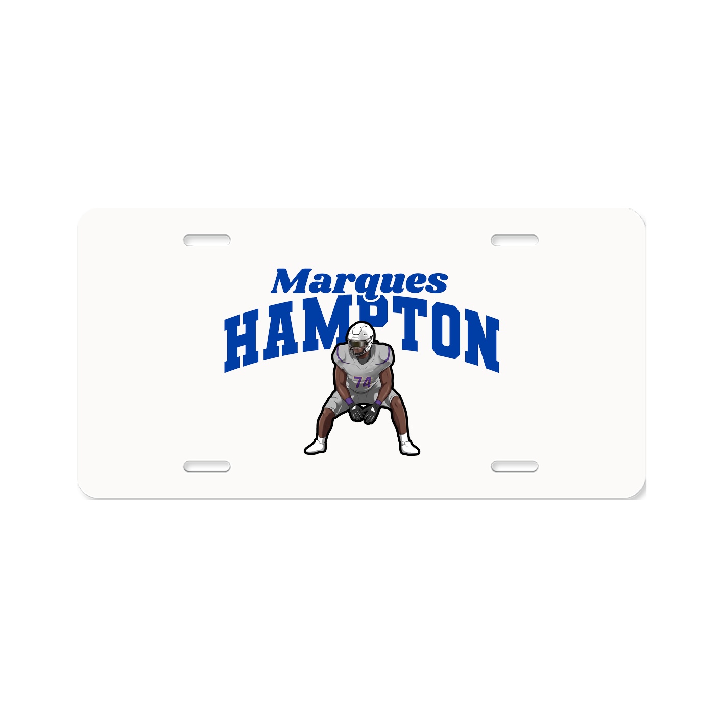 License Plate — Signature Arch in Classic