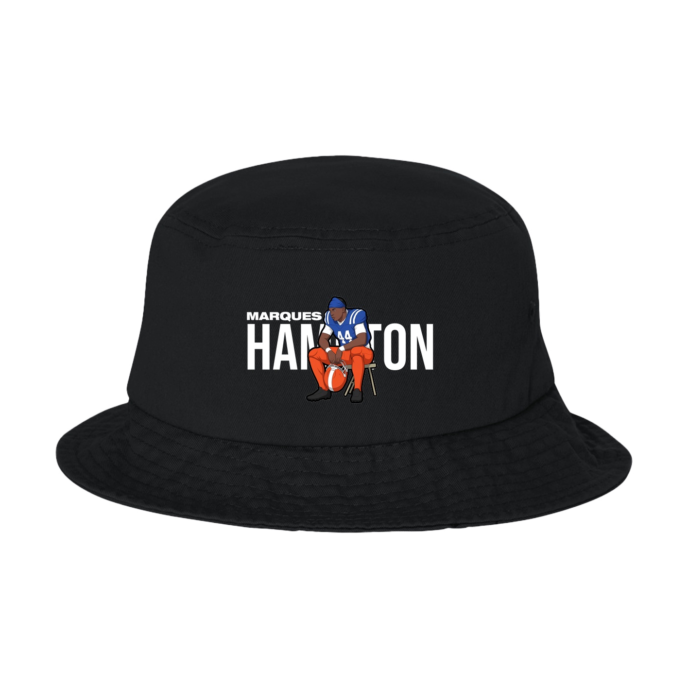 Bucket Cap — Player Name in Black