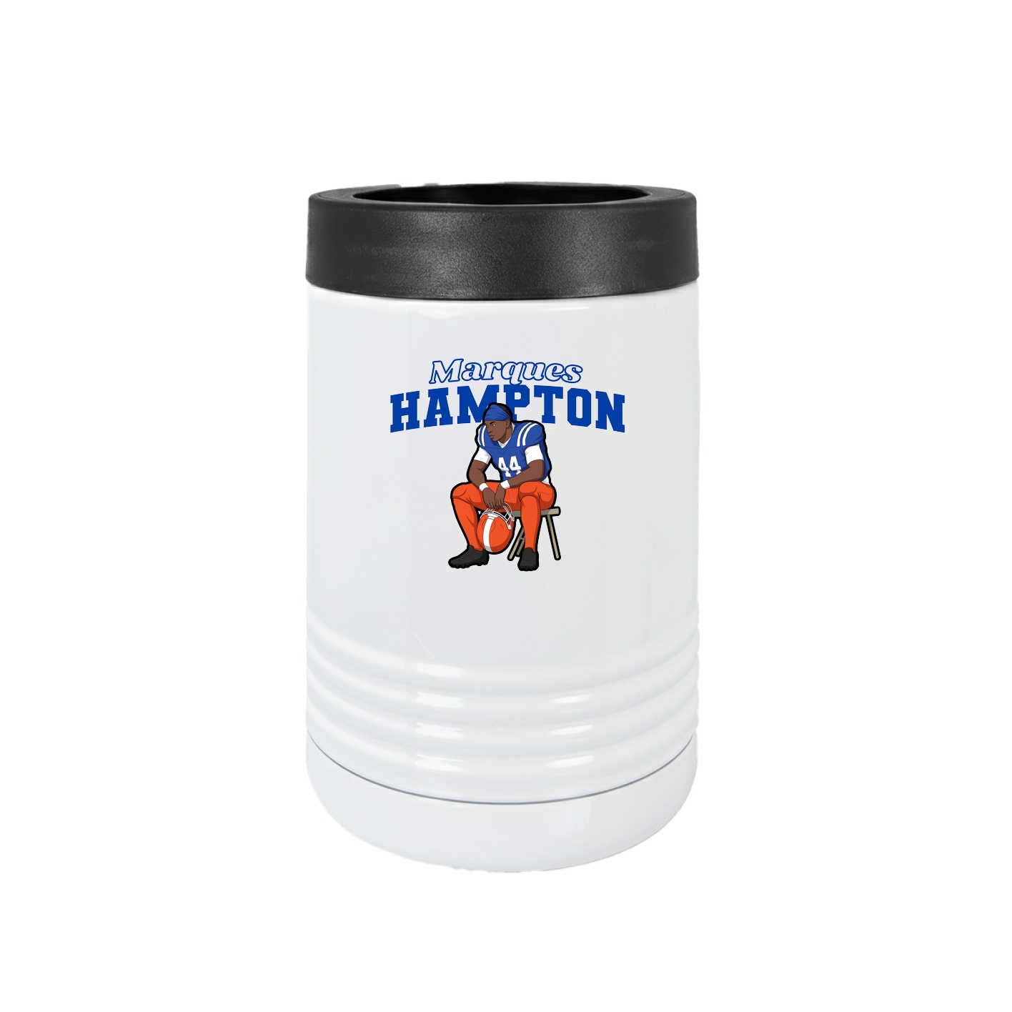 Beverage Holder — Name Arch in White