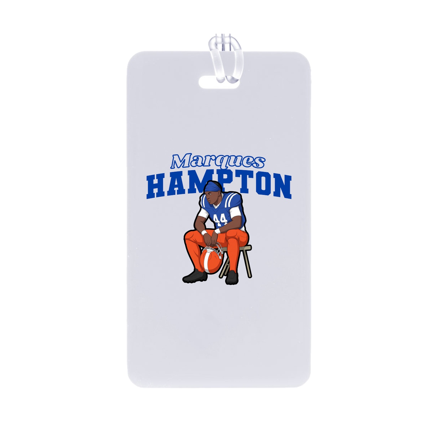 Bag Tag — Name Arch in Classic