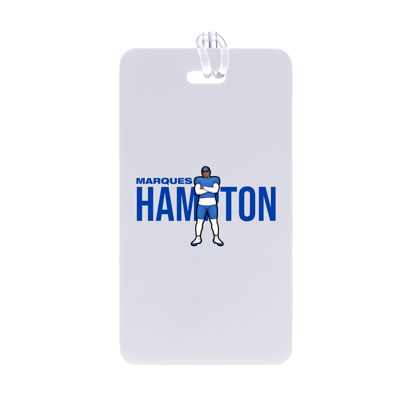Bag Tag — Player Name in Classic