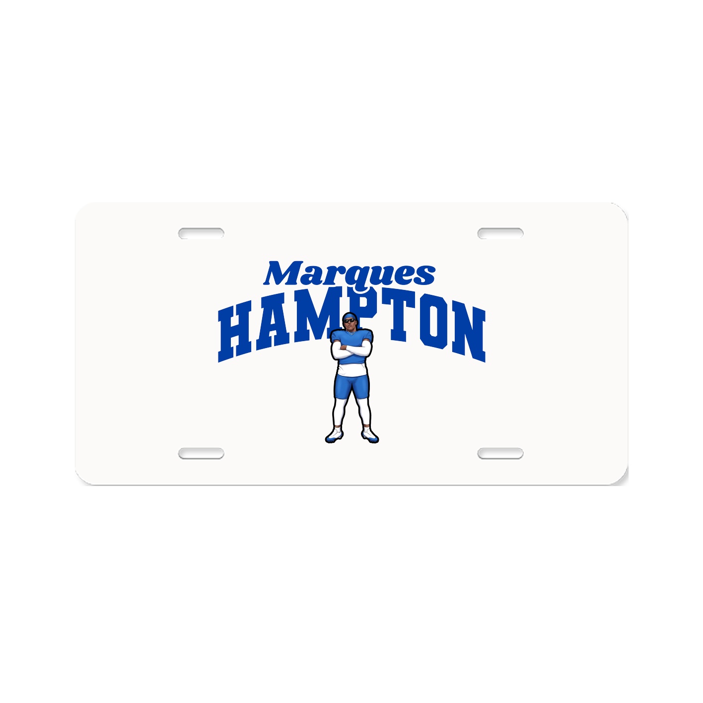 License Plate — Signature Arch in Classic