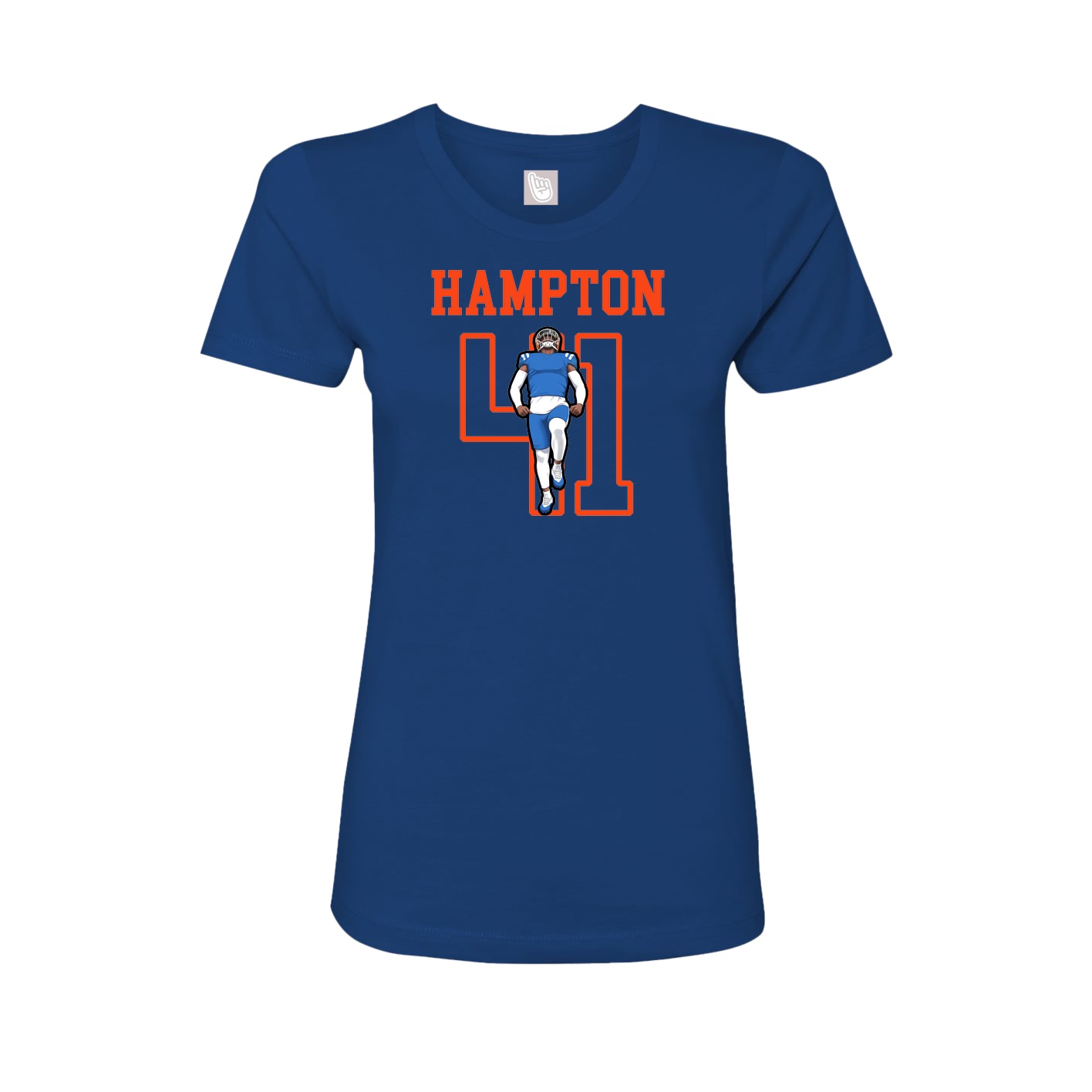 Fitted Women's Tee — Shirsey in Royal