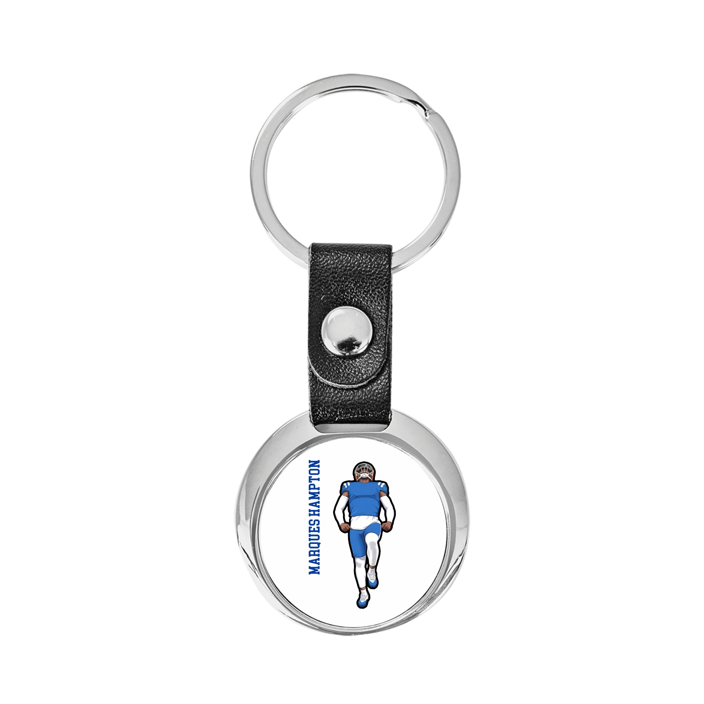Key Chain — Name Vertical in Classic