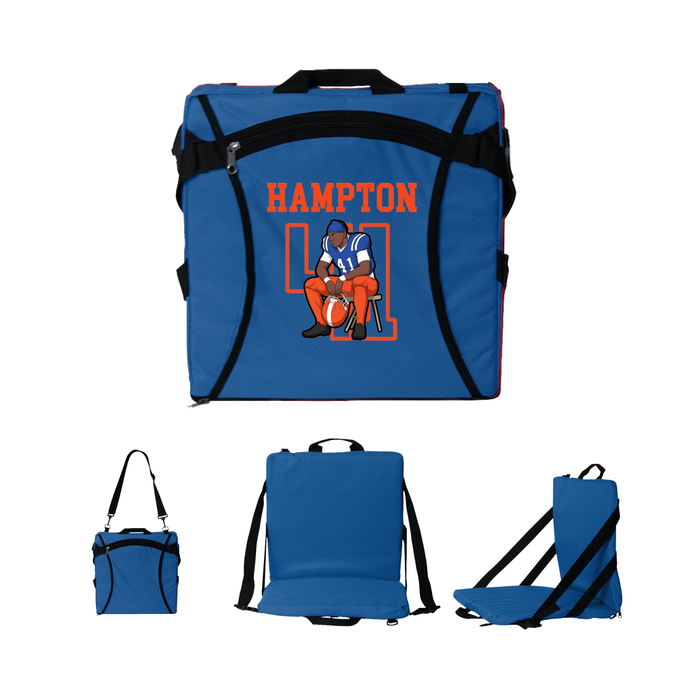 Folding Stadium Seat — Shirsey in Royal