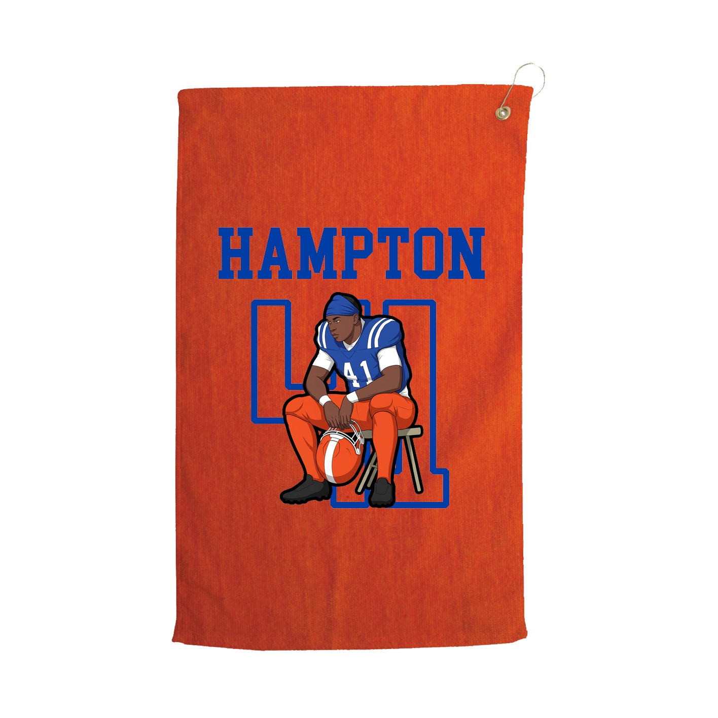 Golf Towel — Shirsey in Orange