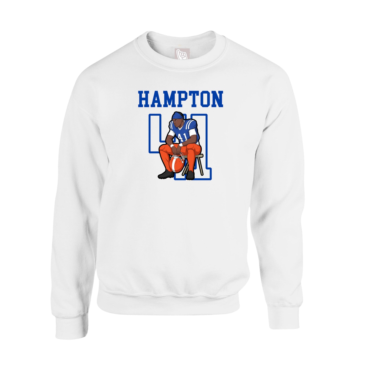 Fleece Crew — Shirsey in White