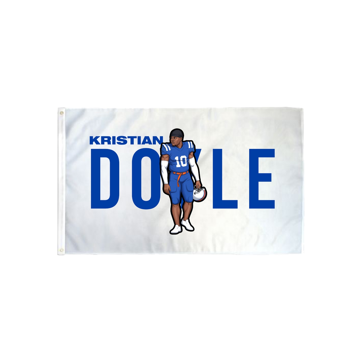 3x5 Flag — Player Name in Classic