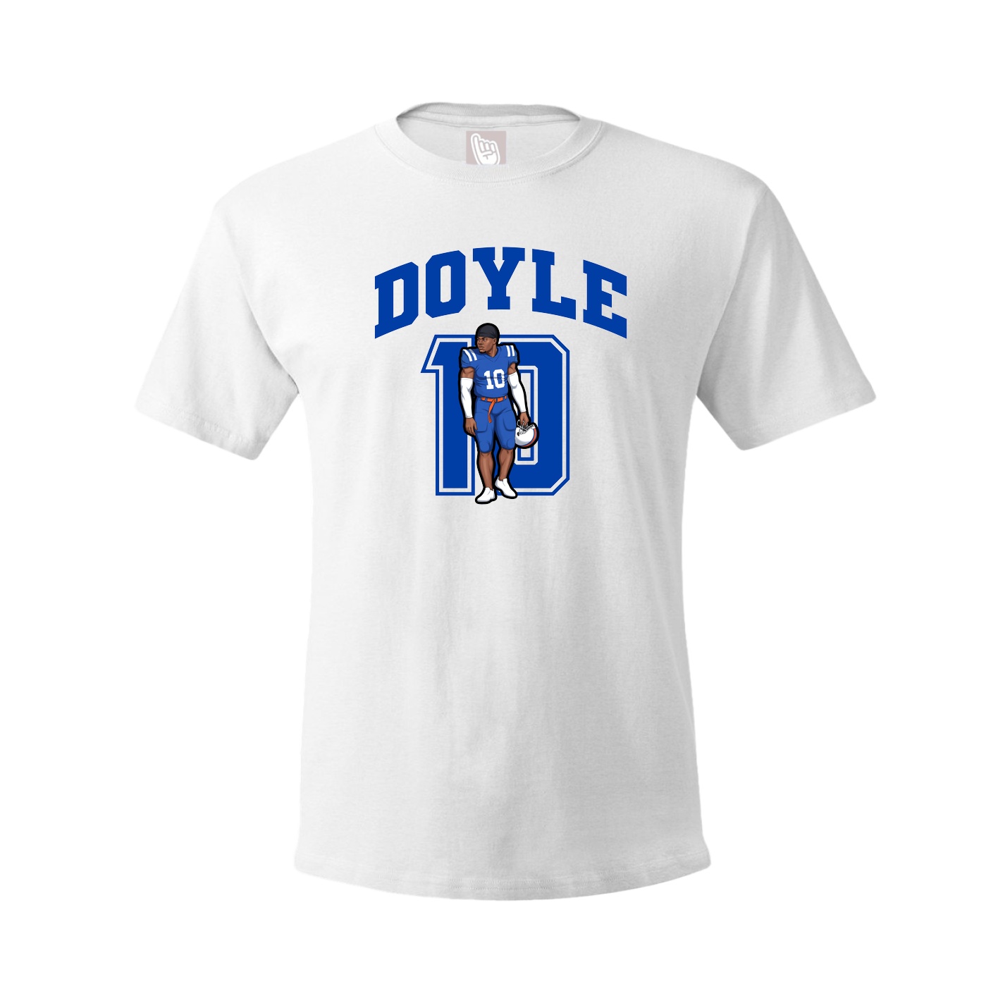 Tee — Number in White