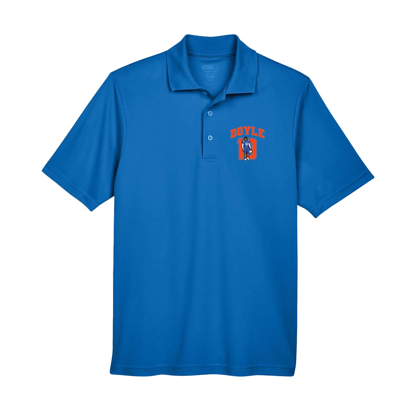 Performance Polo — Number in Royal