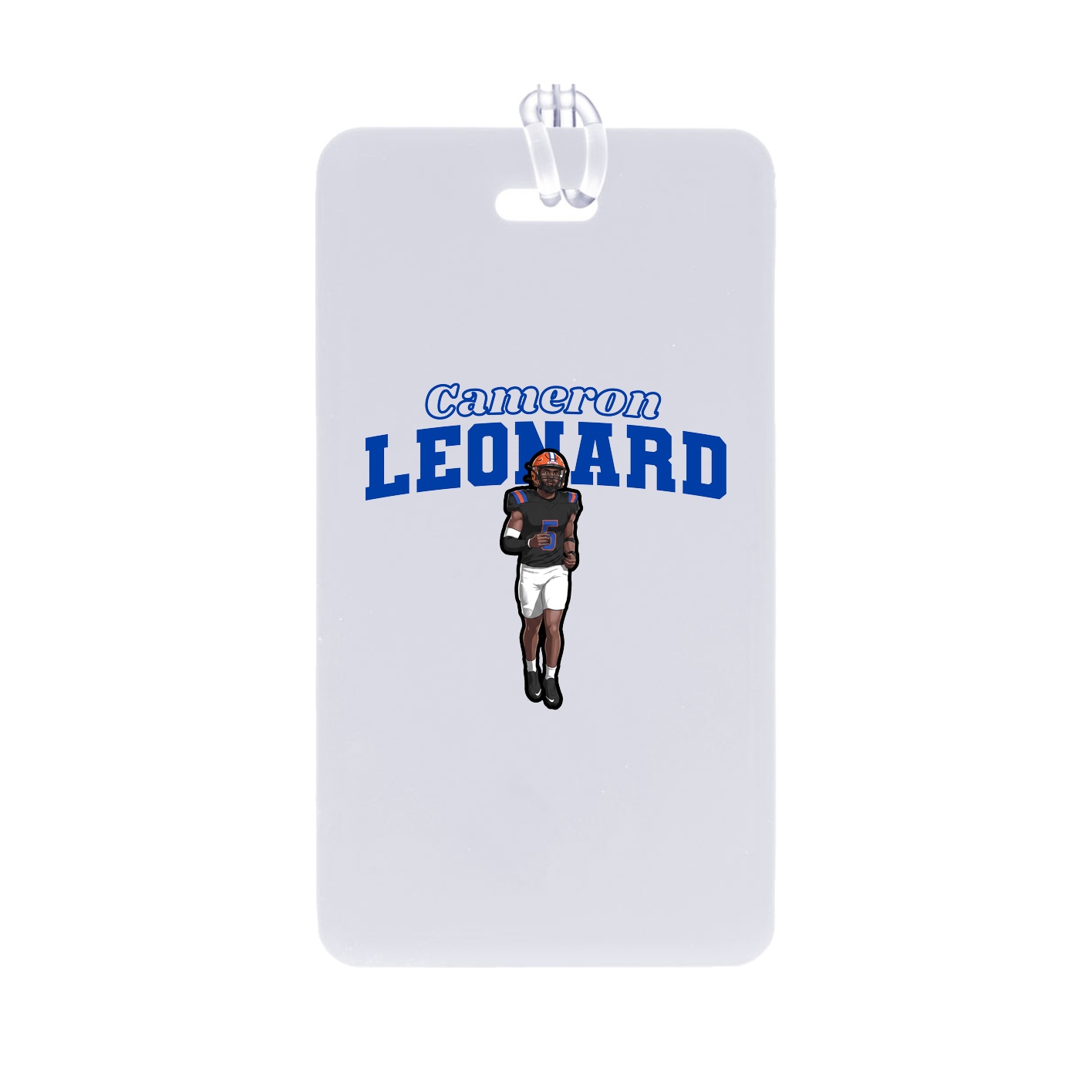 Bag Tag — Name Arch in Classic