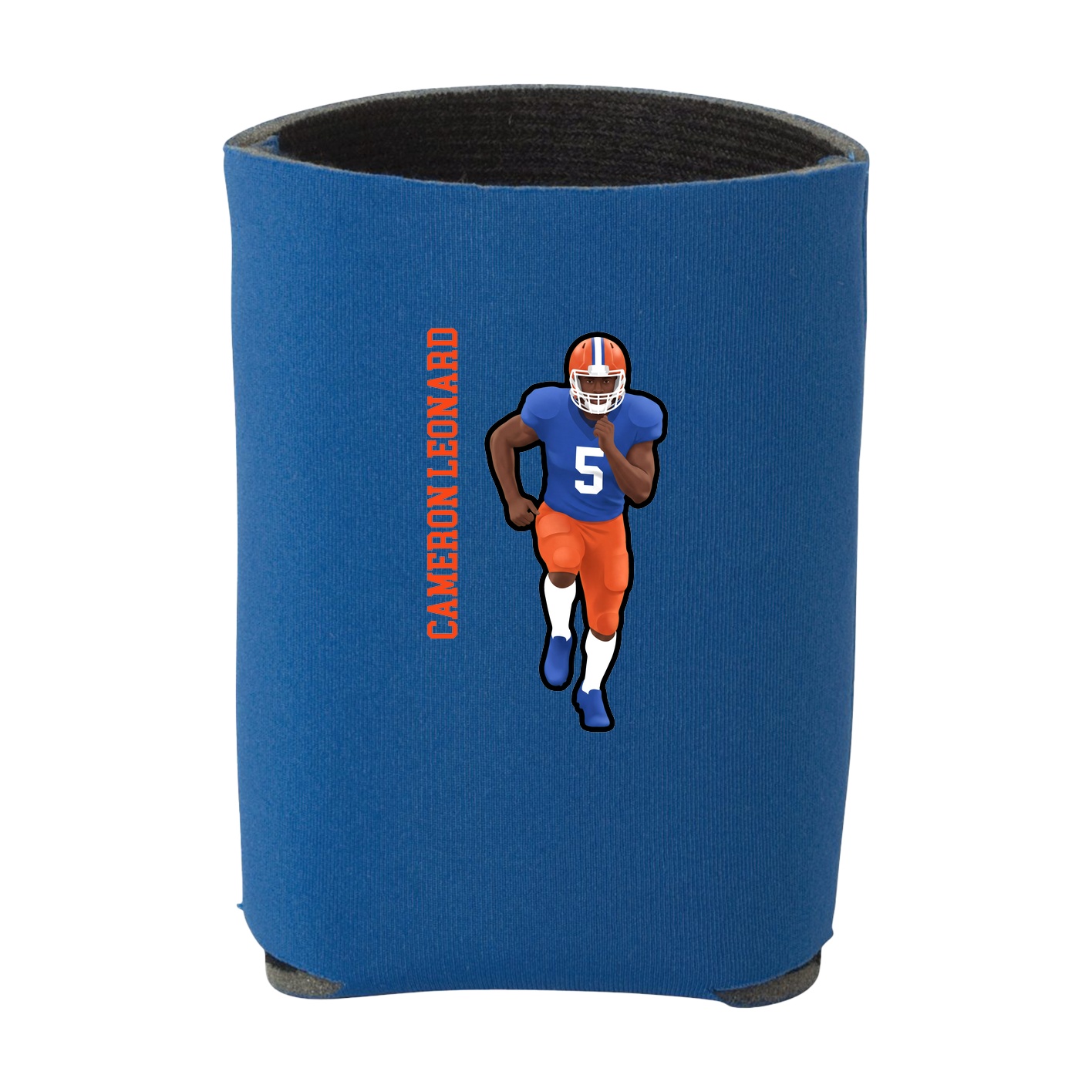 Can Holder — Name Vertical in Royal