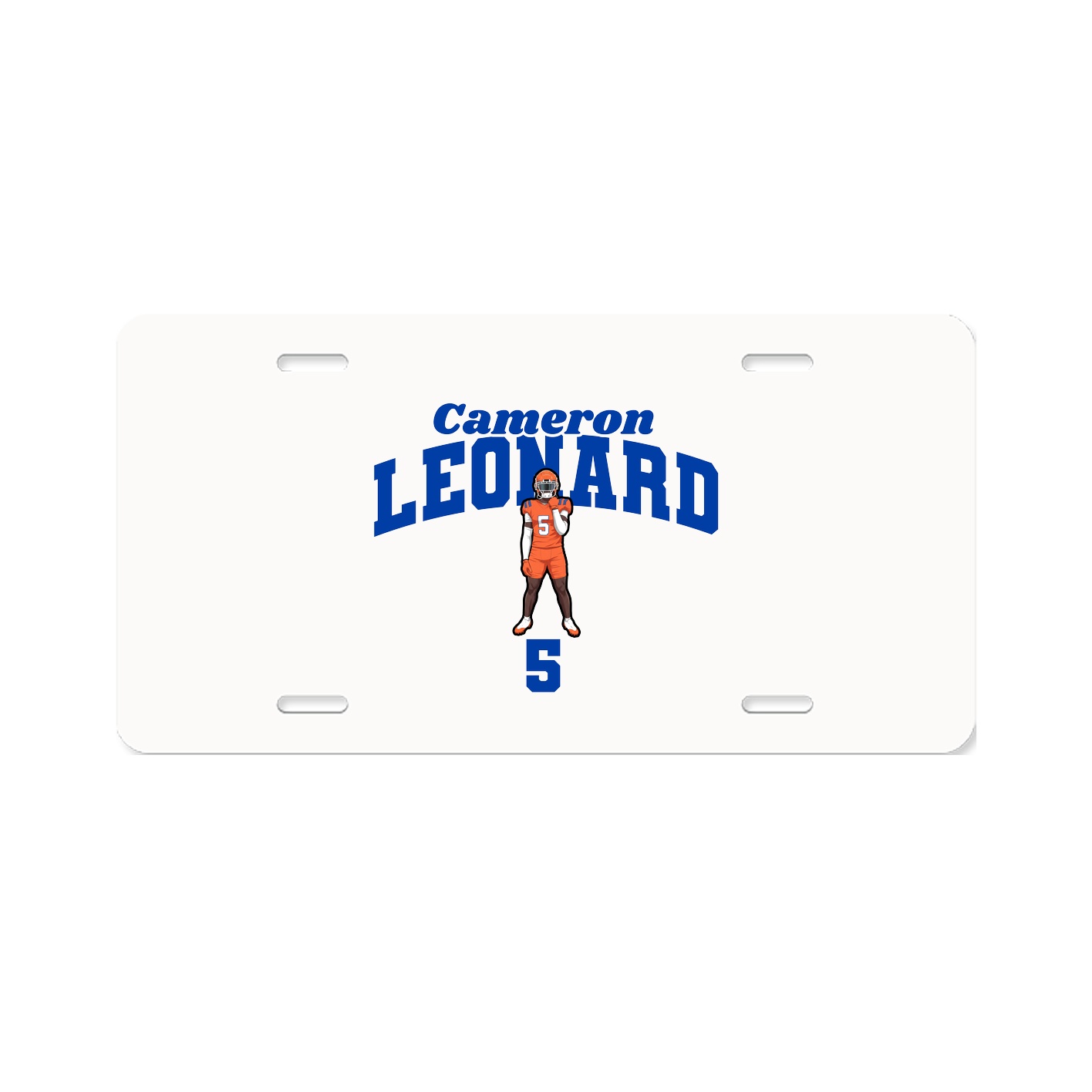 License Plate — Signature Arch in Classic