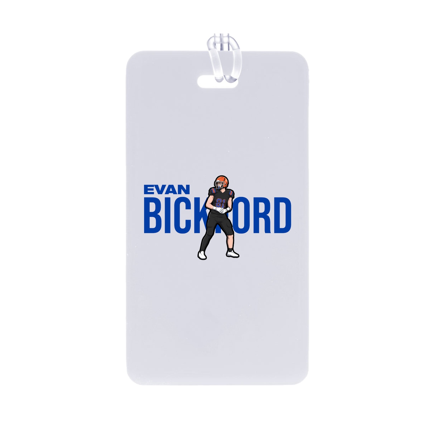 Bag Tag — Player Name in Classic