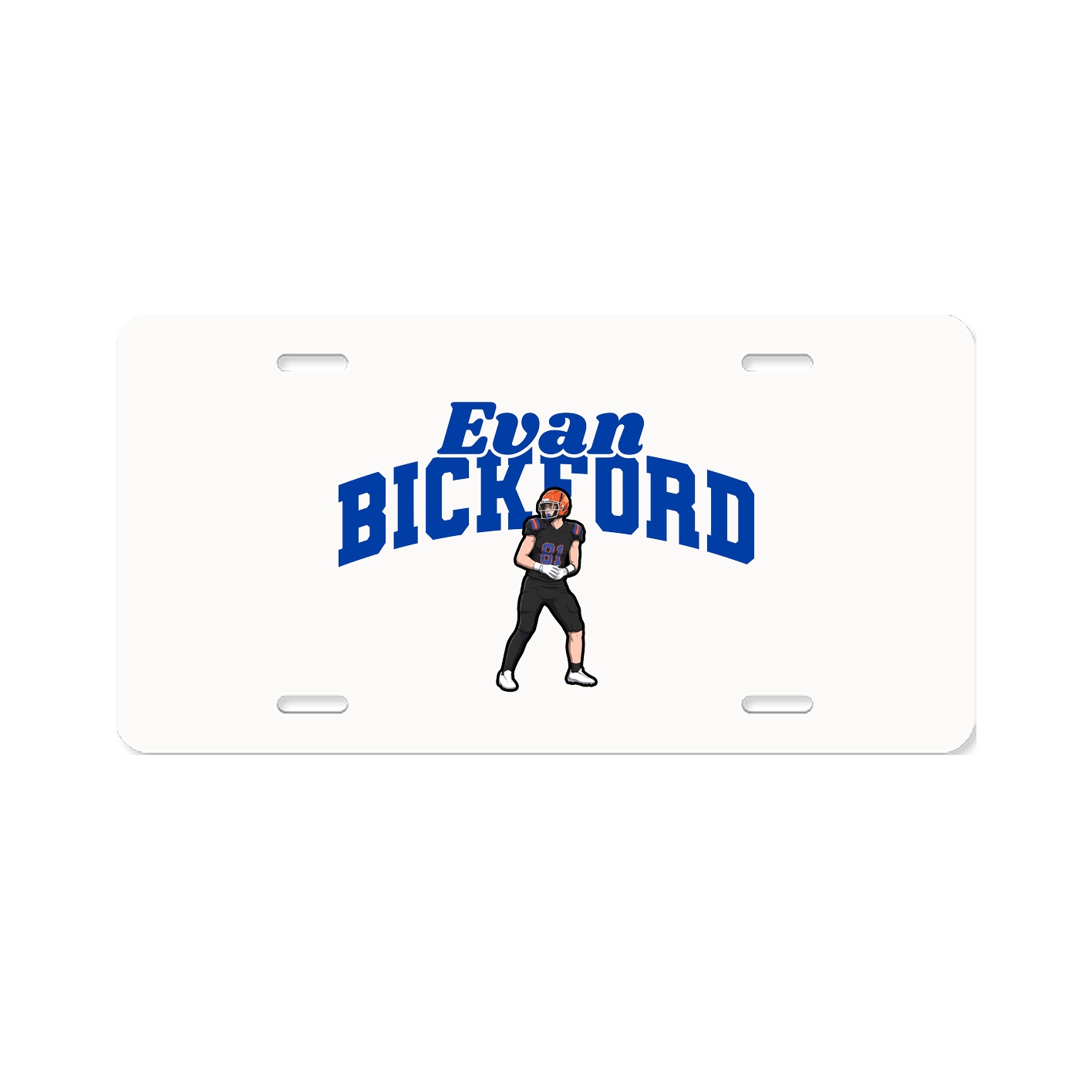 License Plate — Signature Arch in Classic