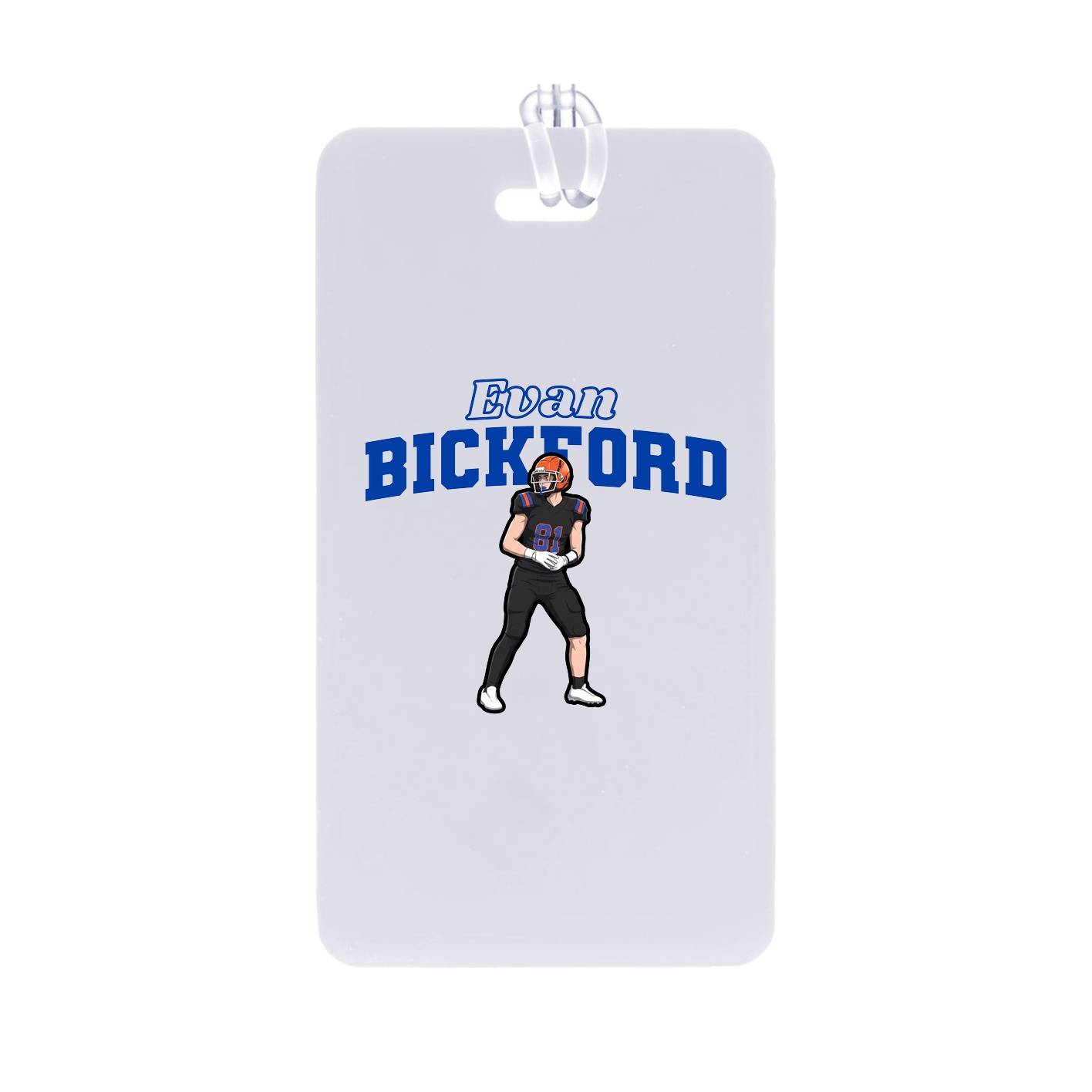 Bag Tag — Name Arch in Classic
