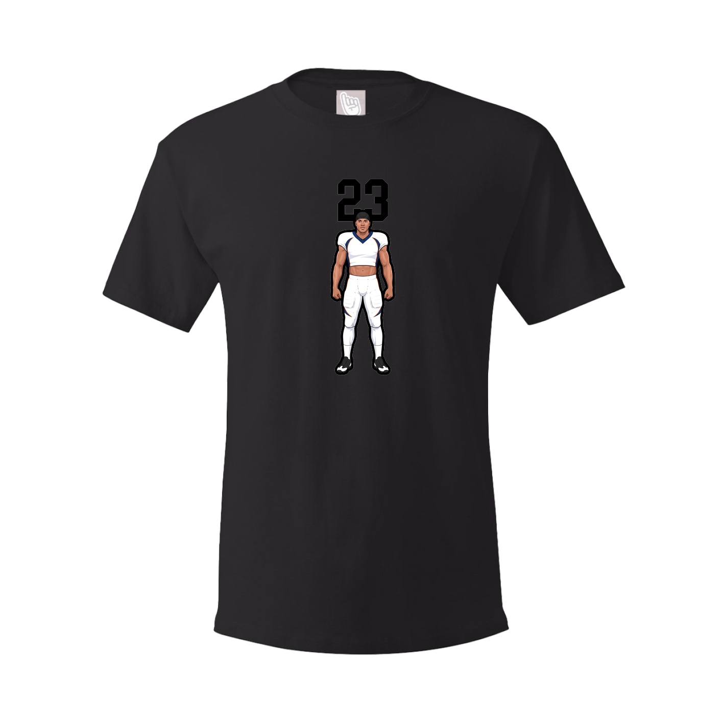 Tee — Number Top in Black