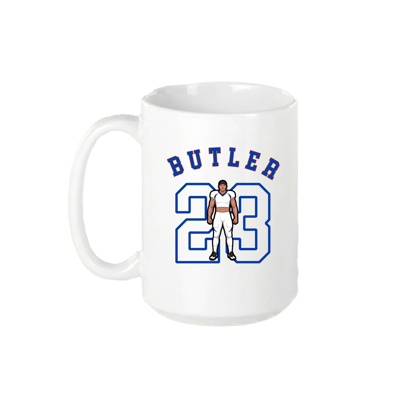 15oz Coffee Mug — Shirsey Arch in White