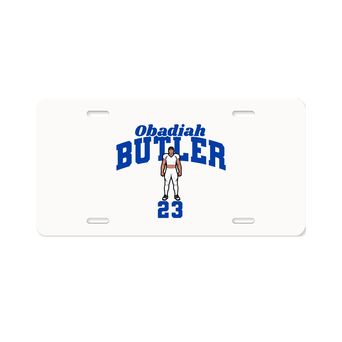 License Plate — Signature Arch in Classic