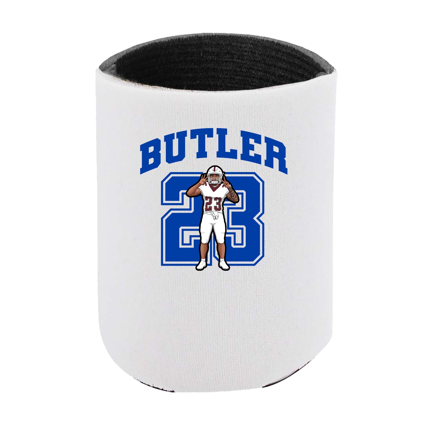Can Holder — Number in White