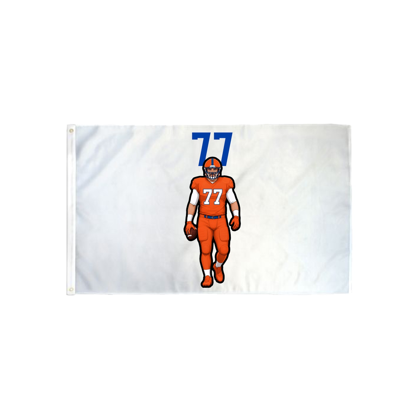 3x5 Flag — Number Top in Classic