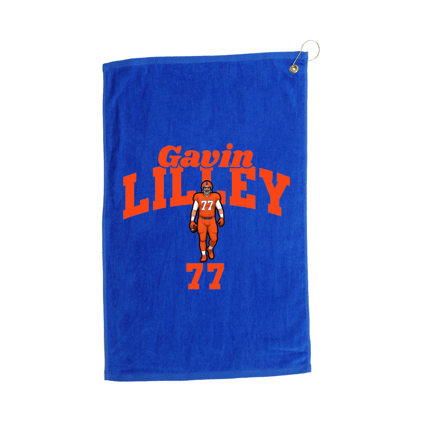 Golf Towel — Signature Arch in Royal