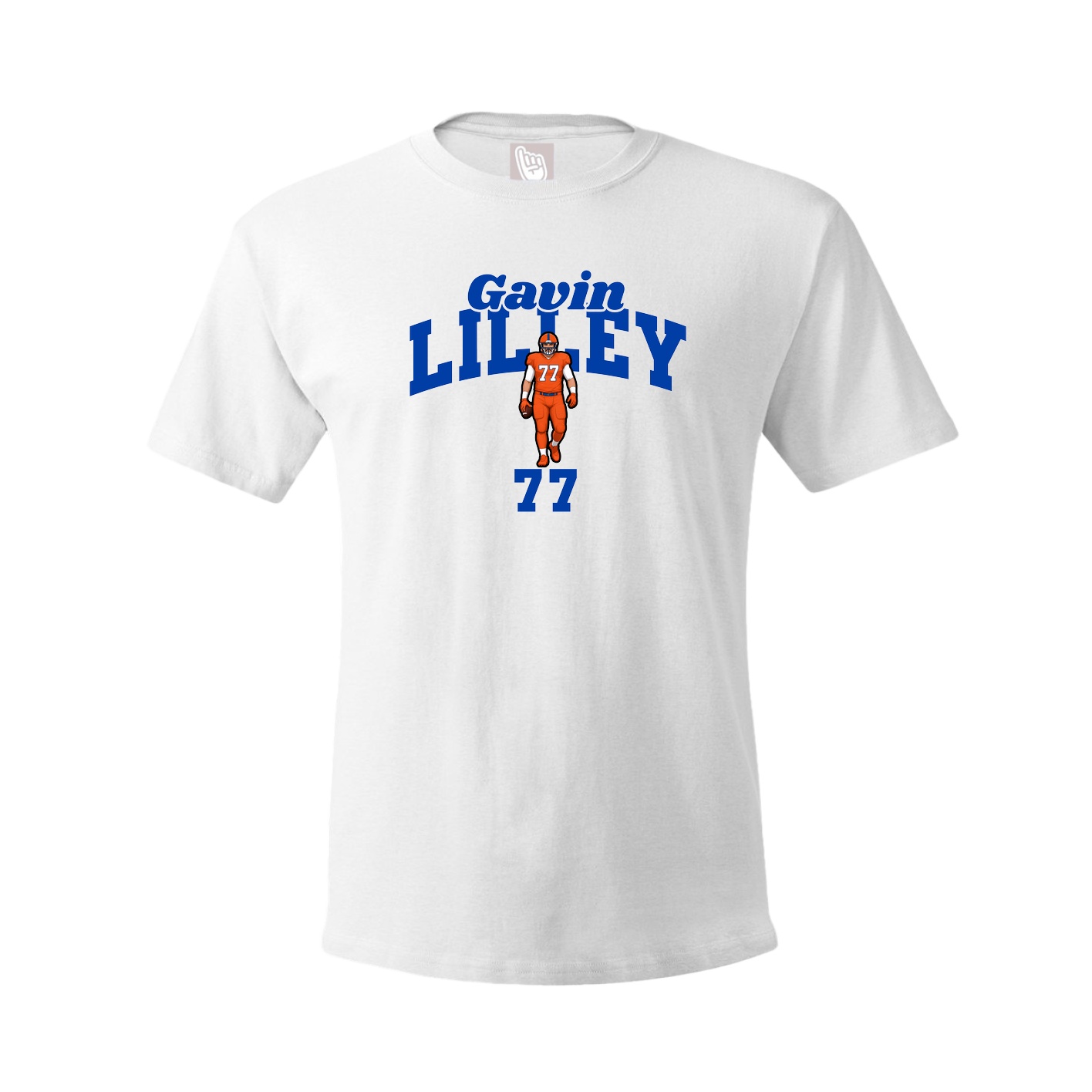 Youth Tee — Signature Arch in White