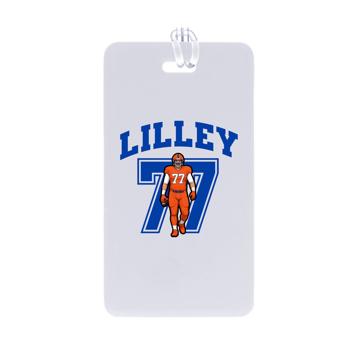 Bag Tag — Number in Classic