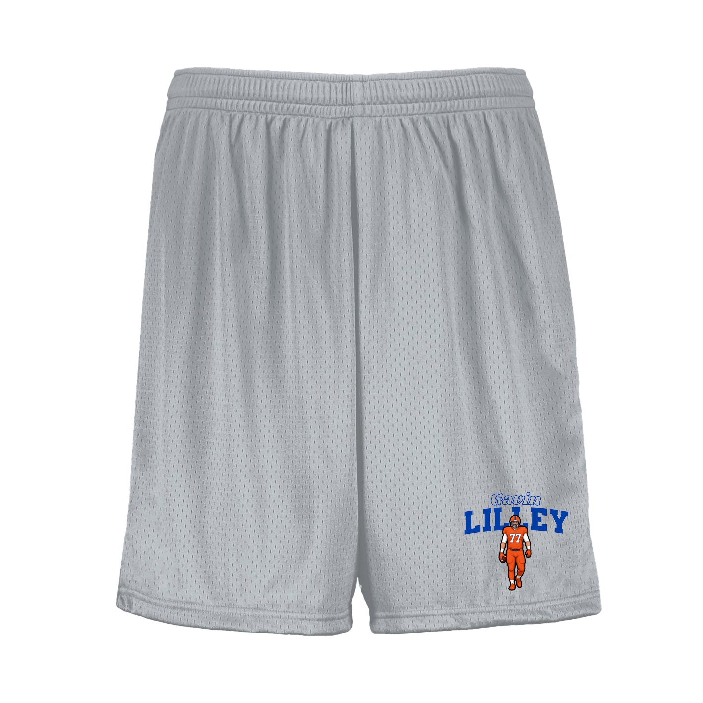 Shorts — Name Arch in Silver