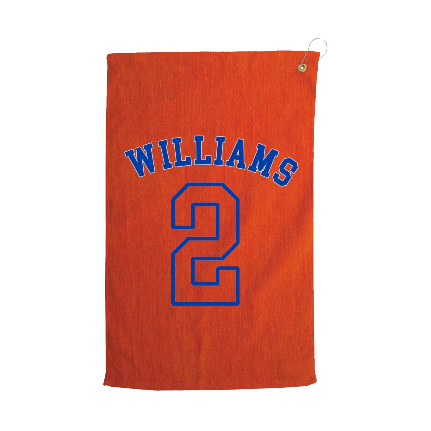 Golf Towel — Shirsey Arch in Orange