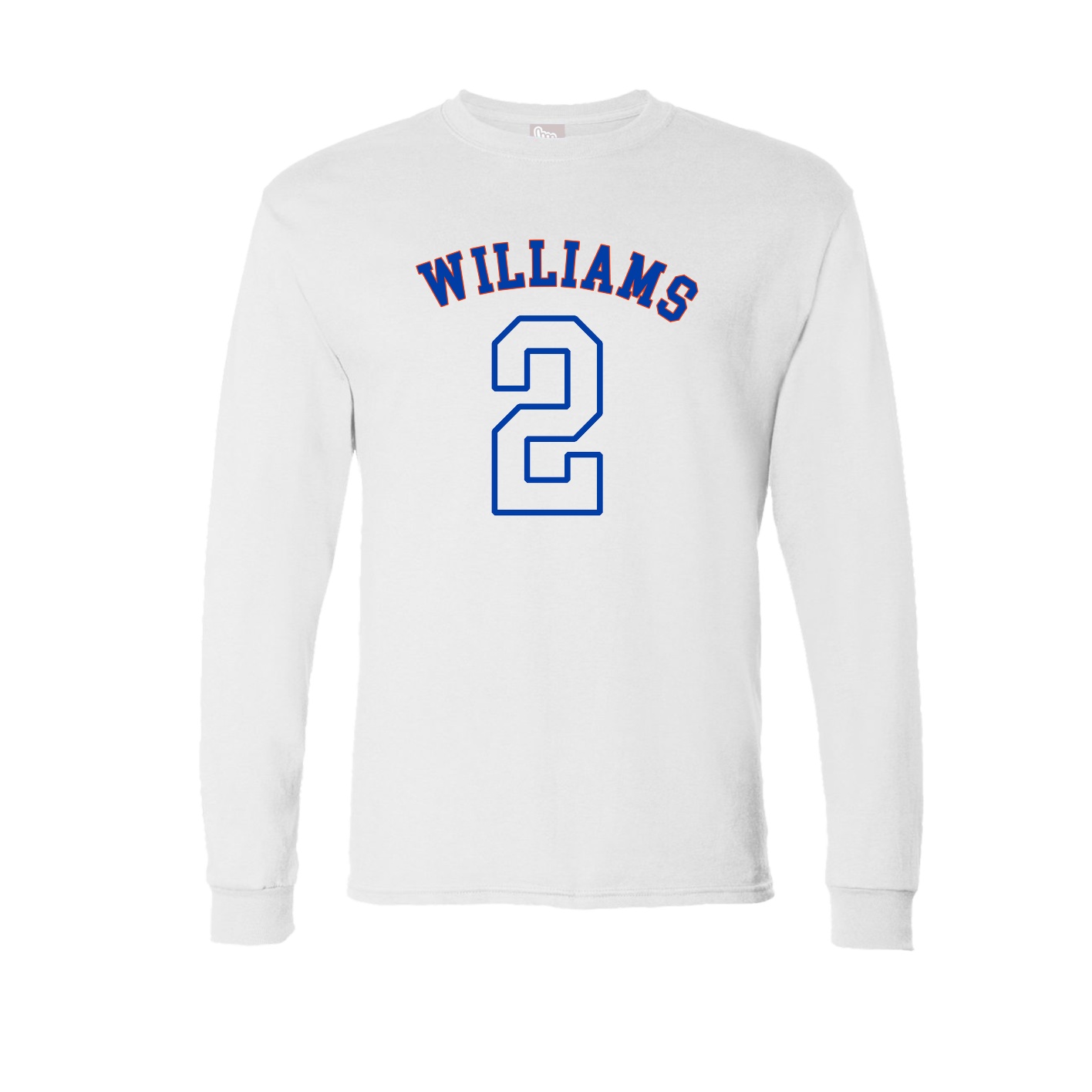 Long Sleeve Tee — Shirsey Arch in White