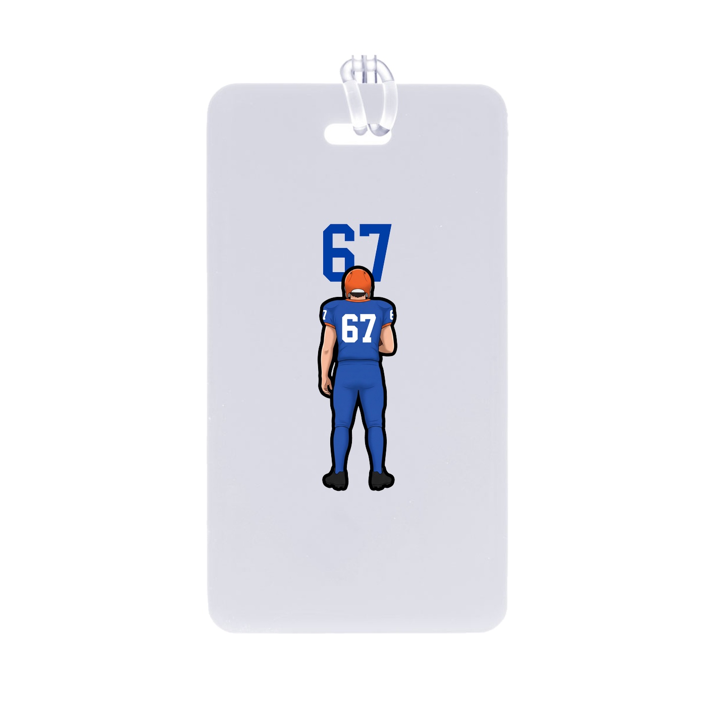 Bag Tag — Number Top in Classic