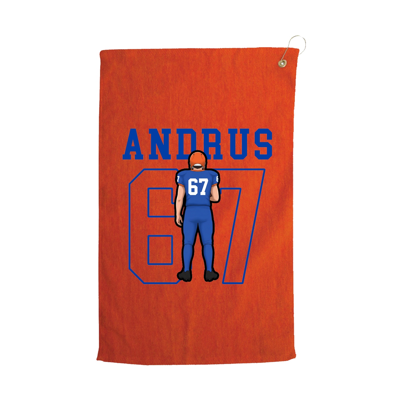 Golf Towel — Shirsey in Orange