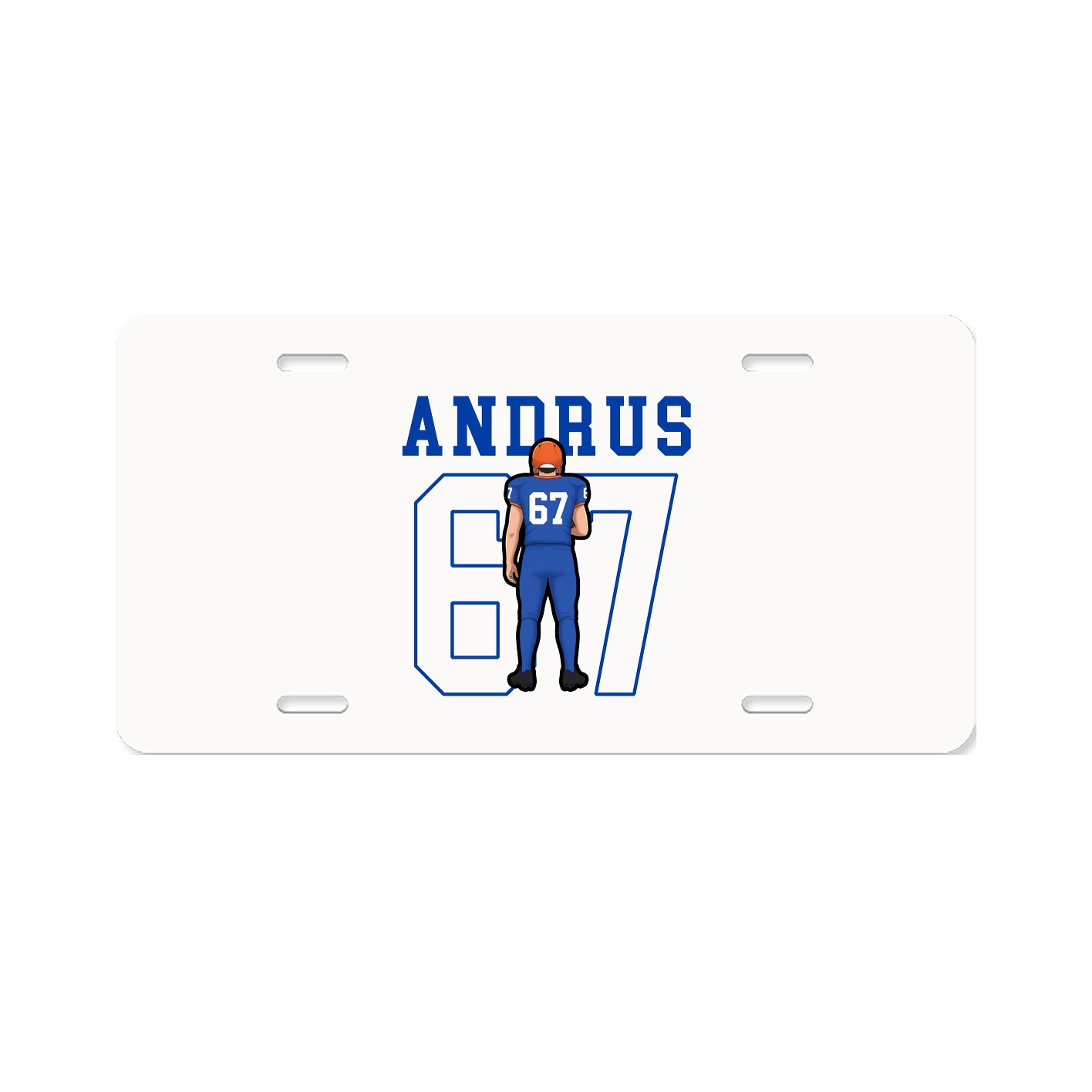 License Plate — Shirsey in Classic