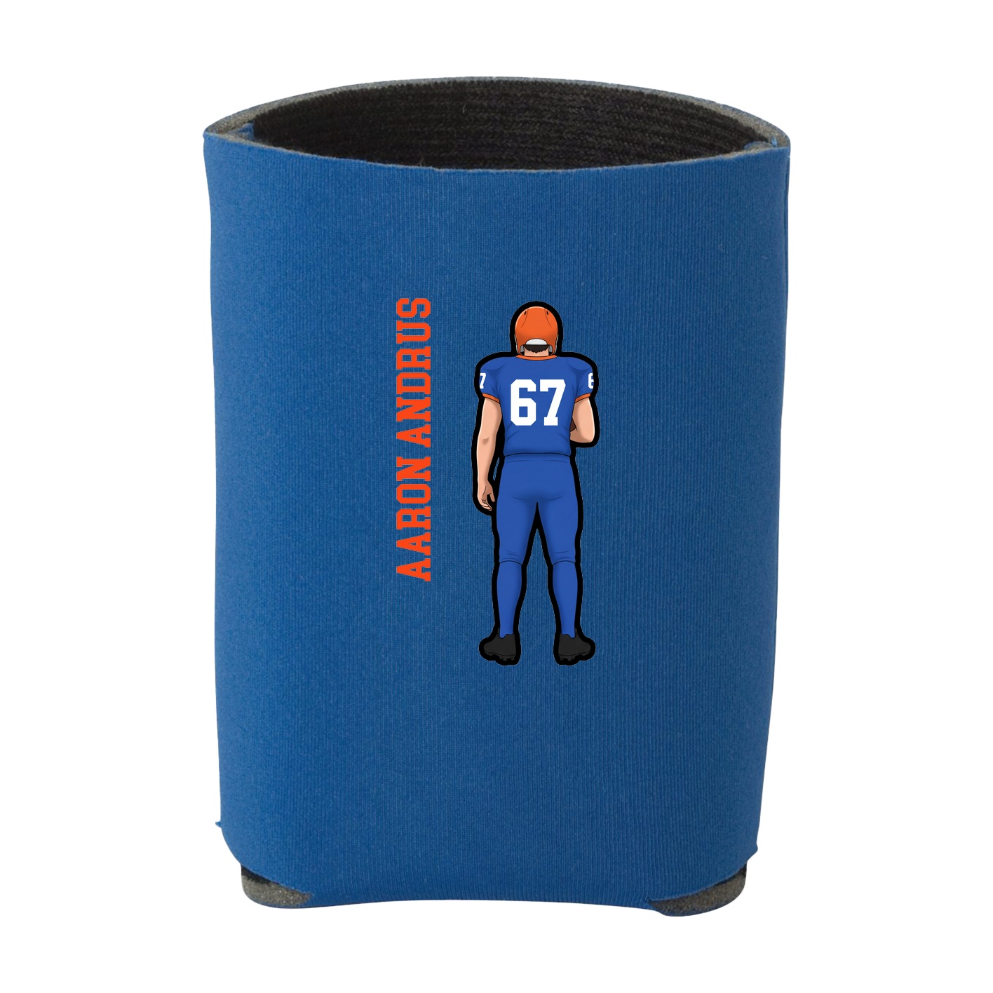Can Holder — Name Vertical in Royal