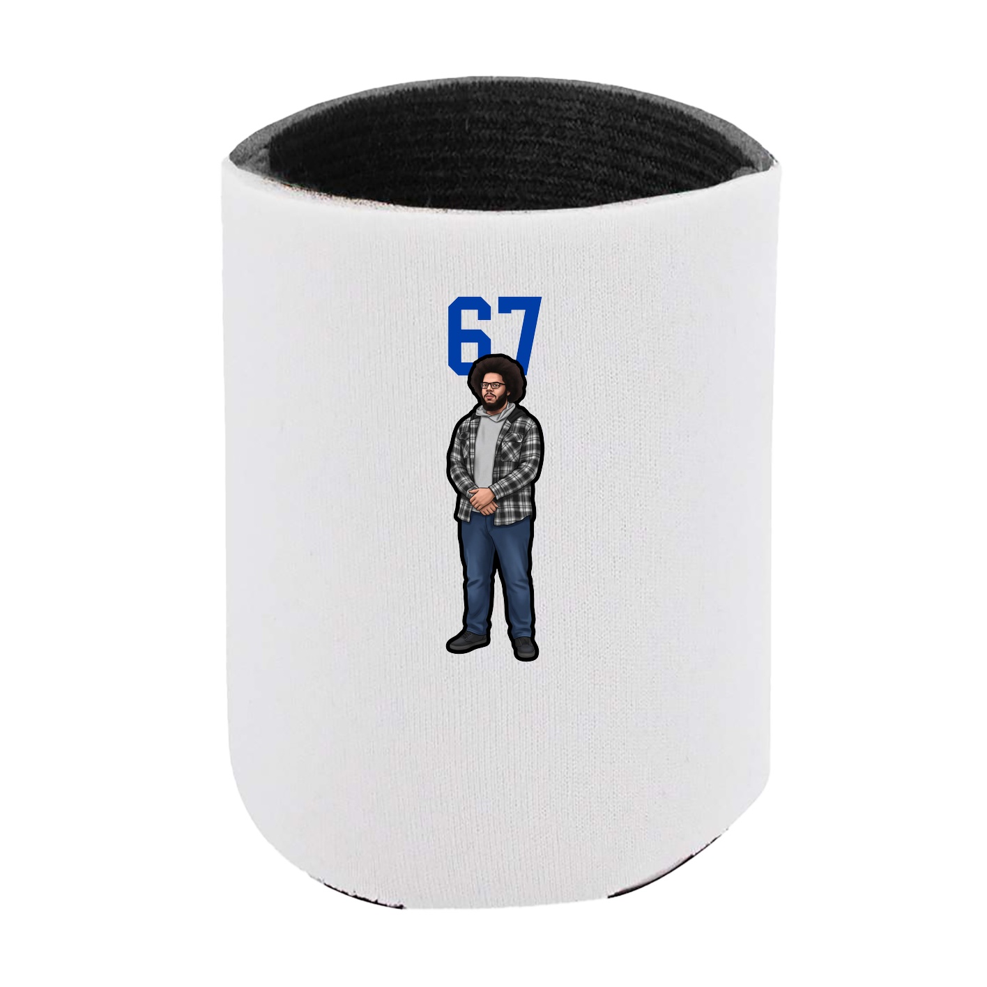 Can Holder — Number Top in White