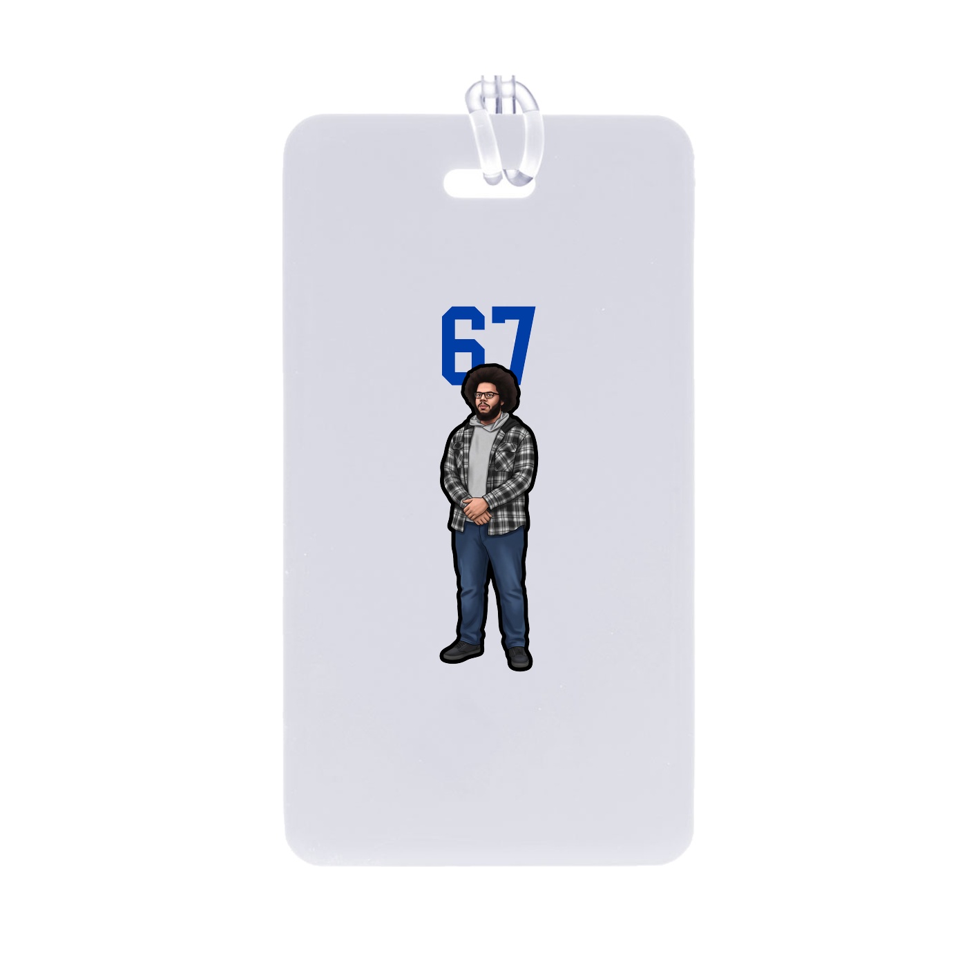 Bag Tag — Number Top in Classic