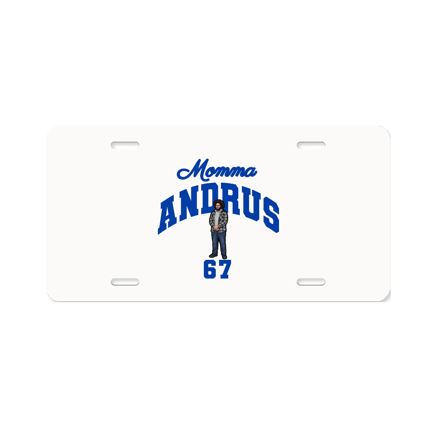 License Plate — Mothers Day Arch in Classic