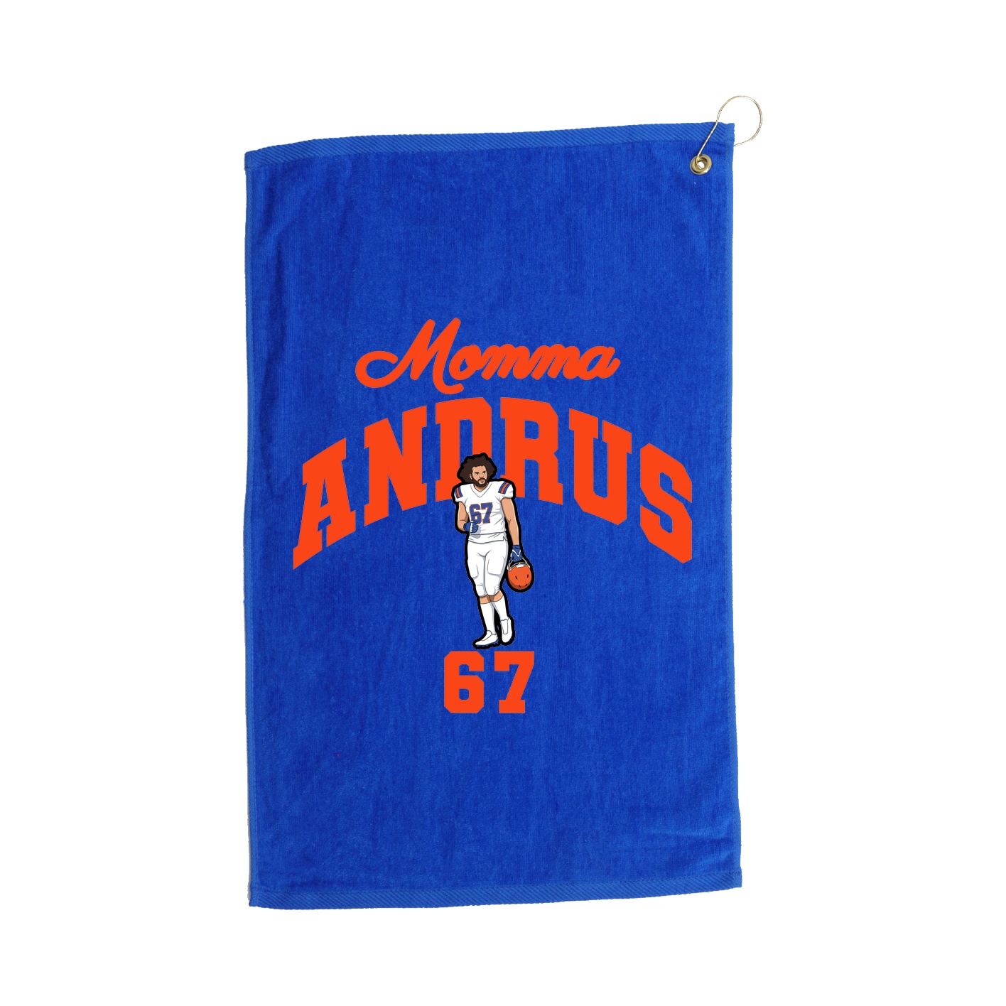 Golf Towel — Mothers Day Arch in Royal