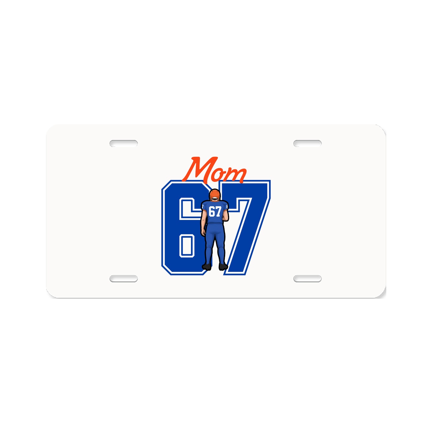 License Plate — Mothers Day Shirsey in Classic