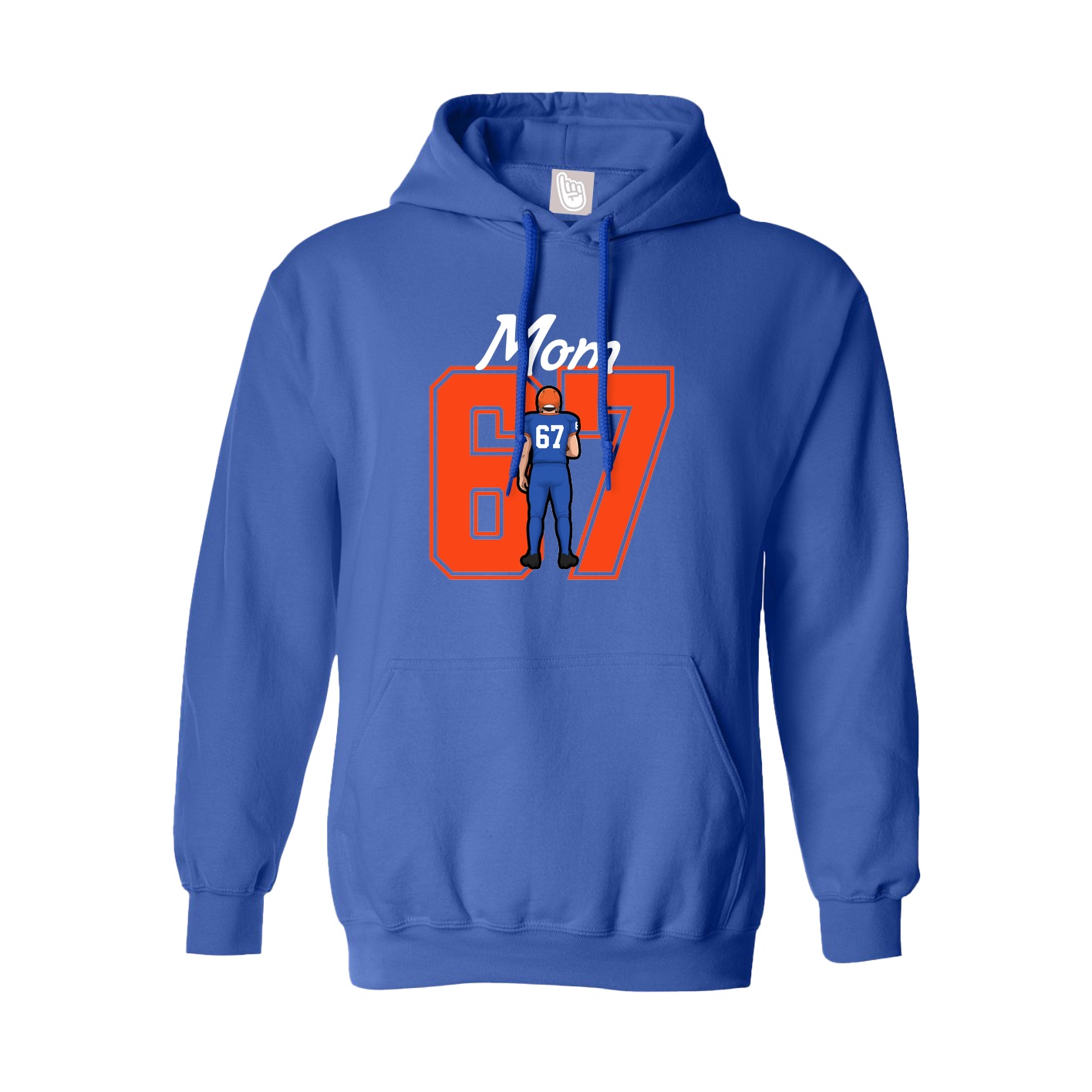 Youth Hoodie — Mothers Day Shirsey in Royal